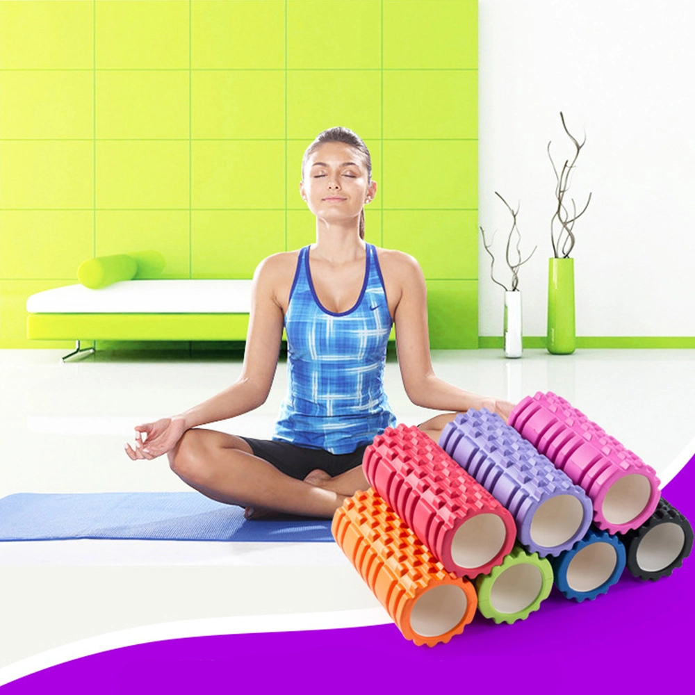 33X14cm Yoga Column Fitness Pilates Yoga Foam Roller Blocks Train Sport Gym Trigger Point Exercises Muscle Massage Roller