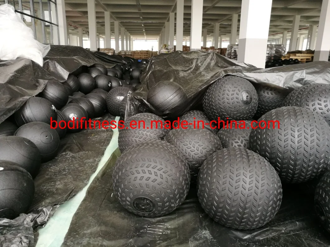 Customized Heavy Duty PVC Hard Rubber Cross Fit Sand Filling Slam Ball