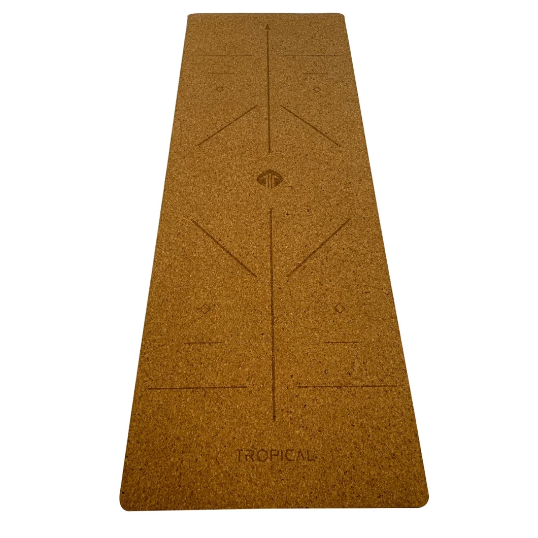 Eco Natural Rubber Yoga Cork Equipment