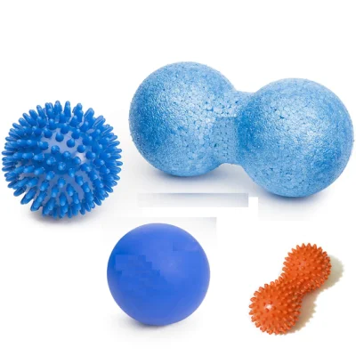 Pelota de masaje puntiaguda de cacahuete para yoga de pies para fascitis plantar