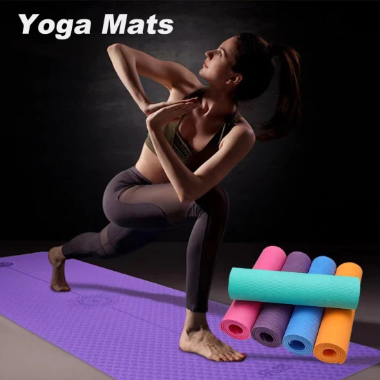 Esterilla de Yoga para ejercicio y Fitness antideslizante Extra gruesa de 10mm extremadamente cómoda para todas las prácticas de Yoga al aire libre Pilates entrenamiento en el suelo