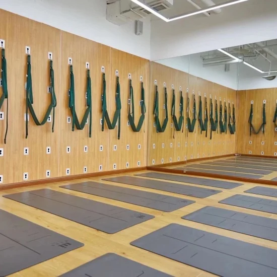 Sistema de pared de yoga Cinturones de columpio pélvico Unidad montada en la pared de Pilates